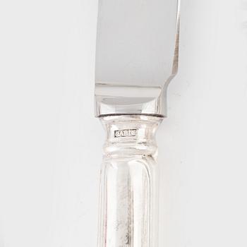 A 60-piece cutlery service, model 'Svensk rund' mark of GAB, including Eskilstuna 1957.