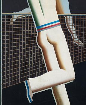 Waldemar Lorentzon, "Tennisspelare" / "The tennis players".