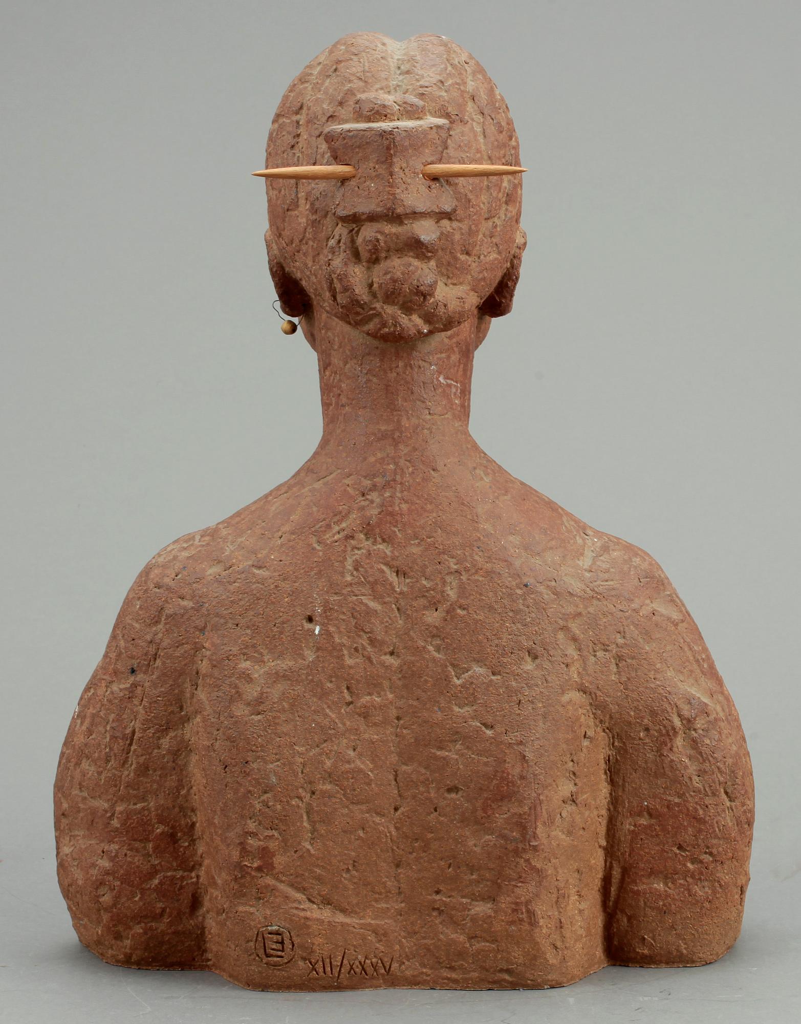 LISS ERIKSSON, skulptur, terrakotta, signerad, numrerad XII/XXXV.