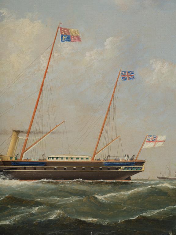 George Mears, English royal yacht "Victoria & Albert II".