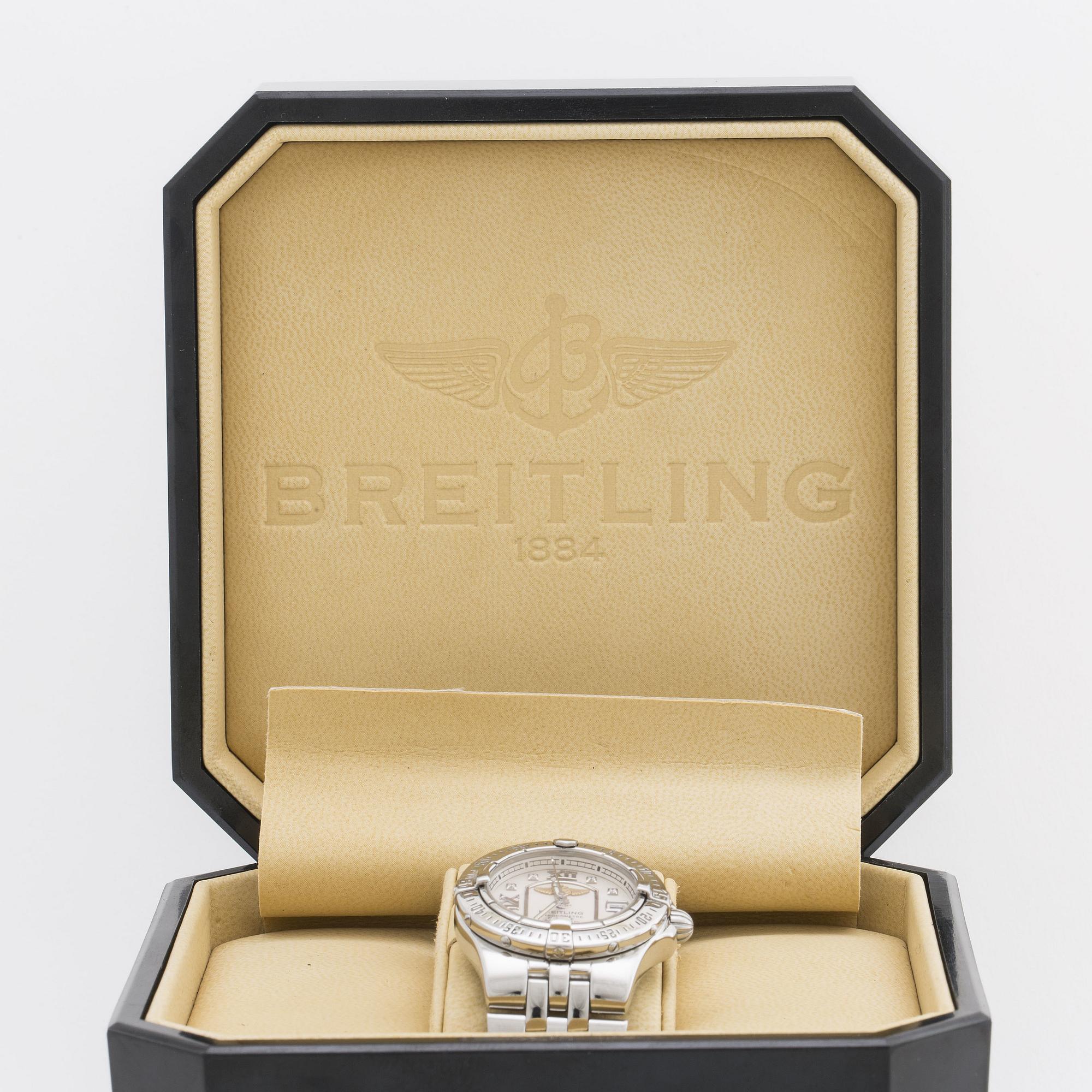 BREITLING, Starliner A71340 damarmbandsur, 100m/330 ft, 30 mm.