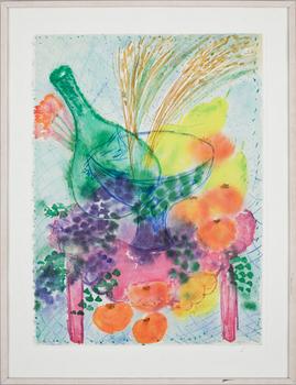 Lena Linderholm · LENA LINDERHOLM, litografi, sign o numr 163/225.