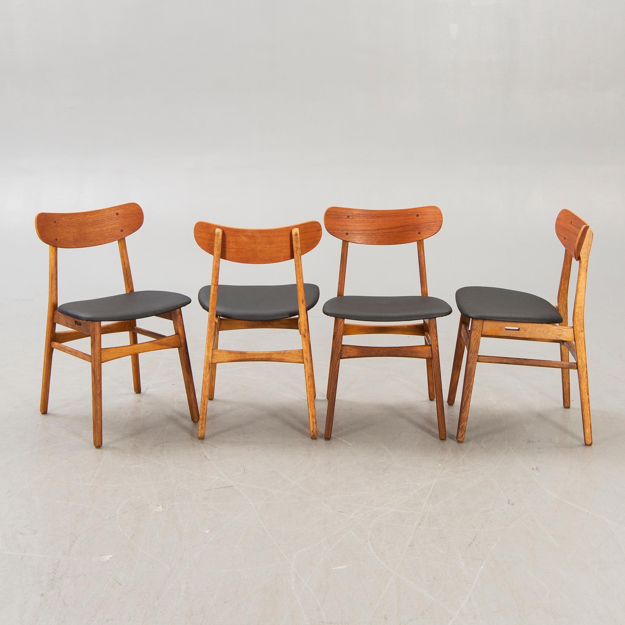 Chairs, 6 pcs, Farstrup, 1960s, Denmark.