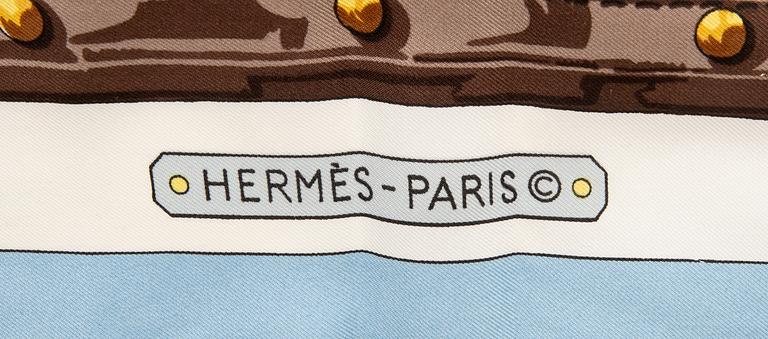 Hermès, sjal "Aux champs".