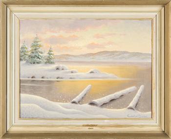 CARL-IVAR ÖFVERBECK, olja på duk, signerad.