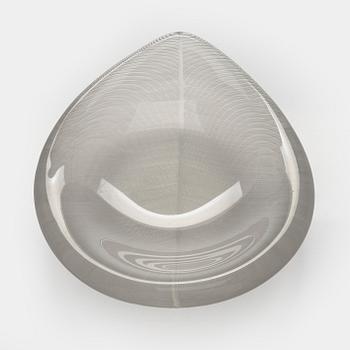 Tapio Wirkkala, skål, "Lehti" (Blad), signerad Tapio Wirkkala Iittala -56.