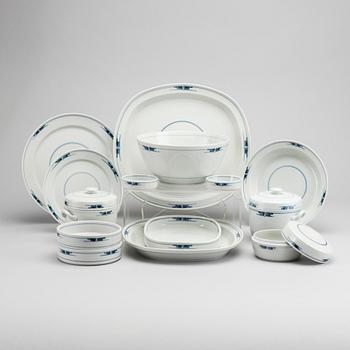 GERTRUD VASGAARD, a 49 pcs porcelain dinner service for Royal Copenhagen.