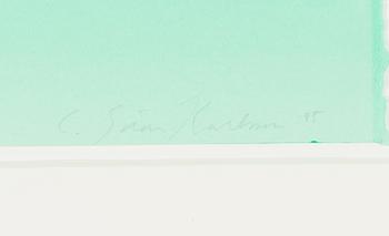 C Göran Karlsson, silkscreen in colours, signed and dated -85. Numbered 57/70.