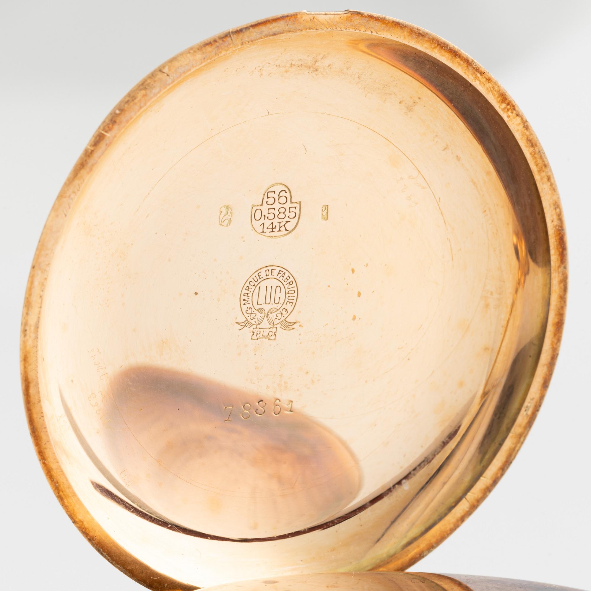 L.U.C, fickur, savonett, 52 mm.