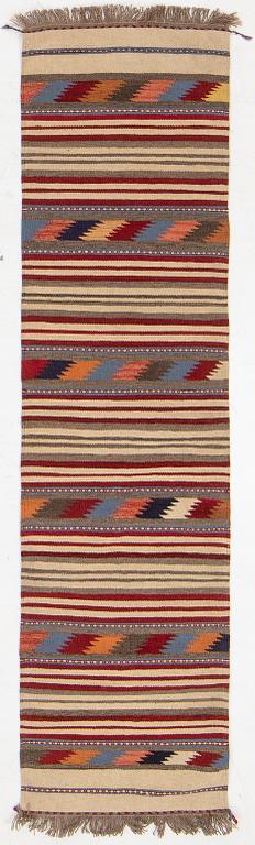 Persian kilim, 252 x 65 cm.