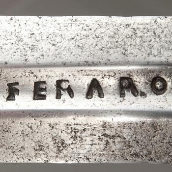 VÄRJA, renässans 1580-tal, järn, märkt Andrea Feraro.