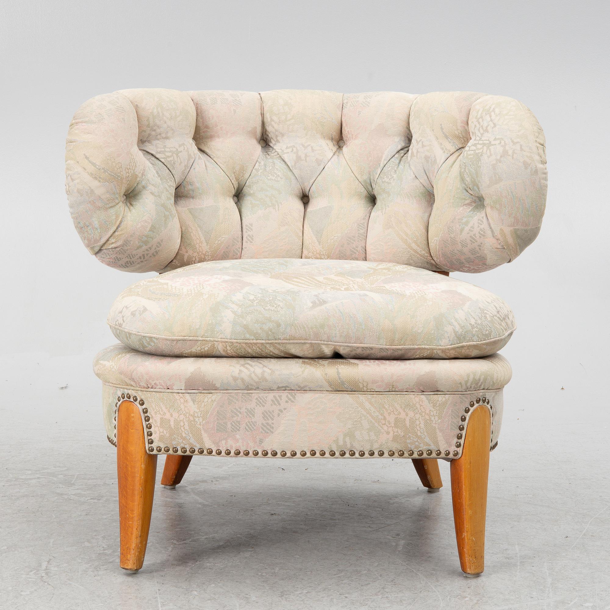Otto Schulz, an armchair, Jio Möbler, mid-20th Century.