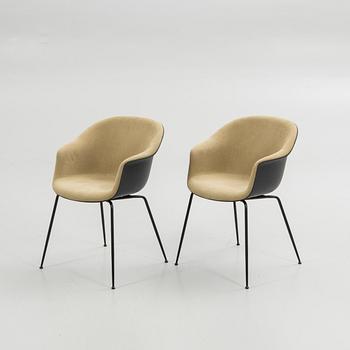 GamFratesi, Chairs, a pair, "Bat Chair", Gubi, Denmark.