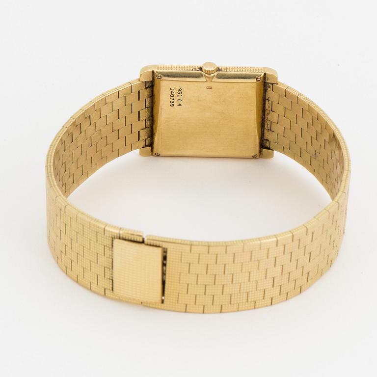 PIAGET, armbandsur, 23 x 23 (29) mm.