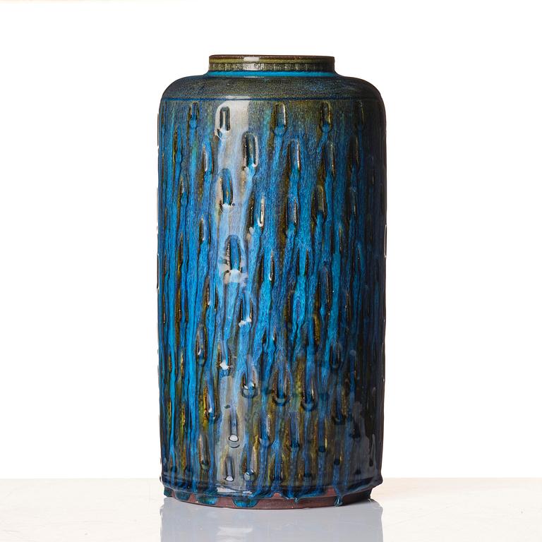Wilhelm Kåge, a Farsta stoneware vase, Gustavsberg Studio 1958.