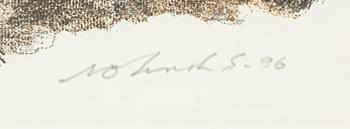 Roland Svensson, lithograph in colours, signed 35/250.