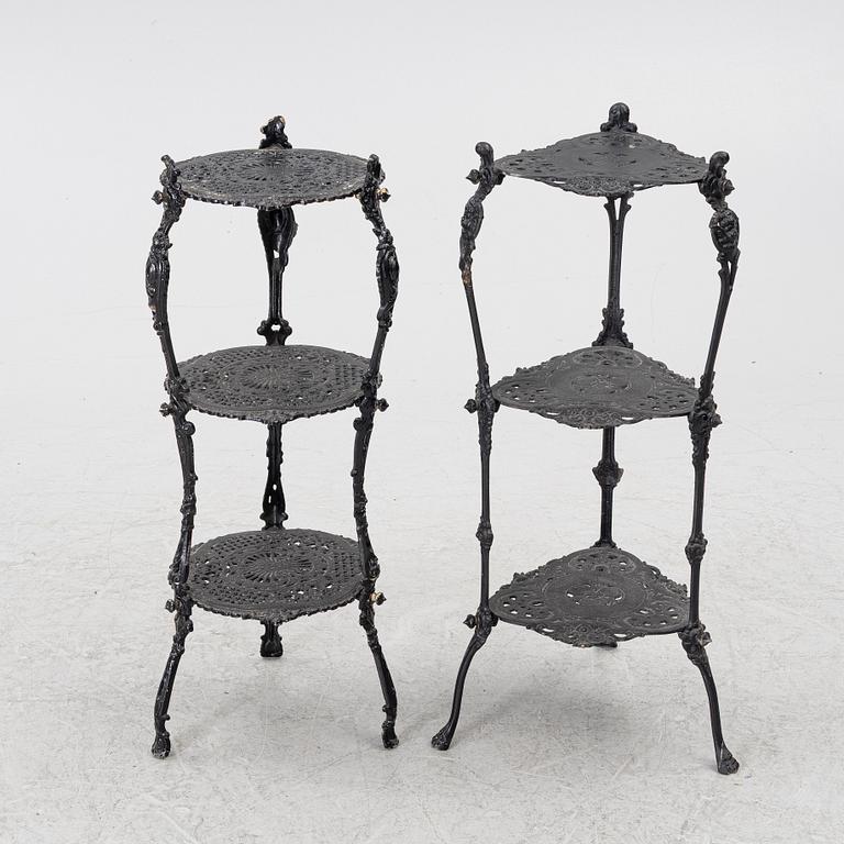 Pedestals, 2 pcs, similar, 20th century.