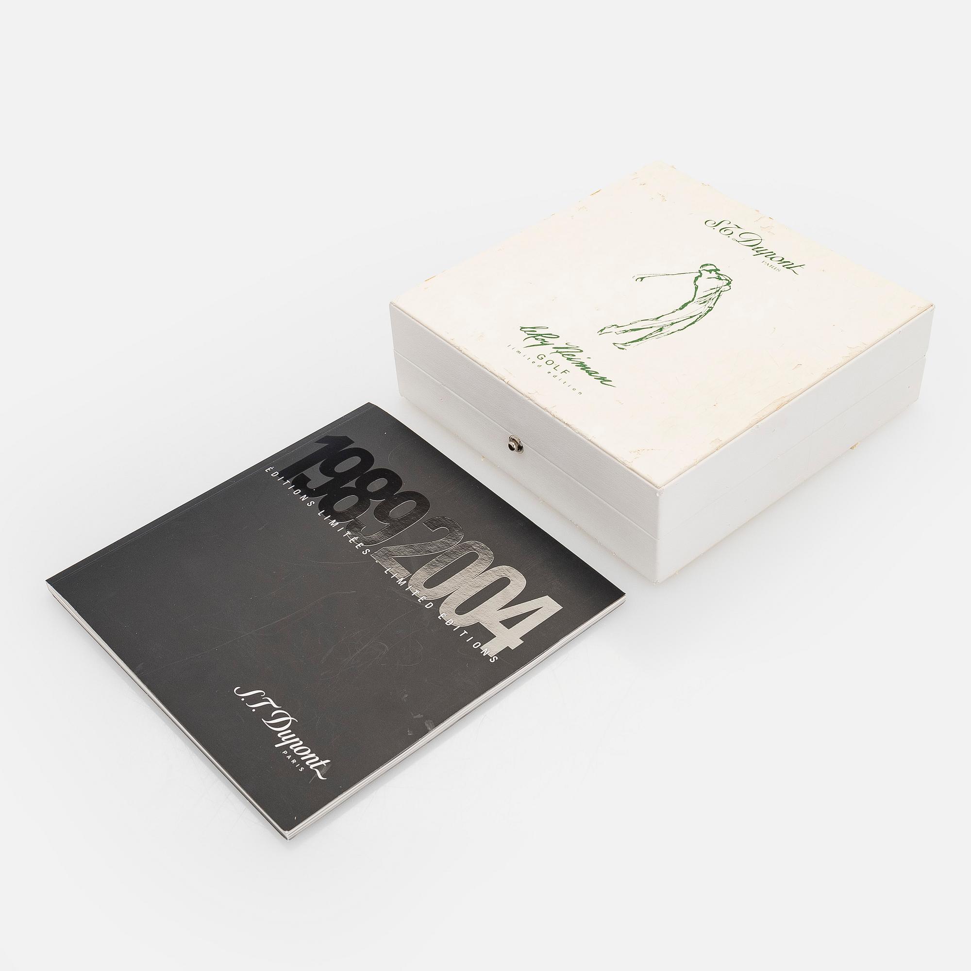 S.T.Dupont, LeRoy Neiman, tändare, limited edition, "Golf", 2003.