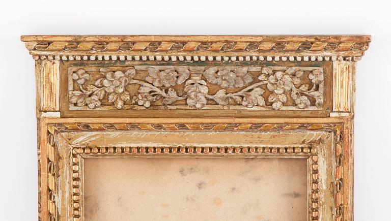 SPEGEL, gustaviansk, omkring 1800.
