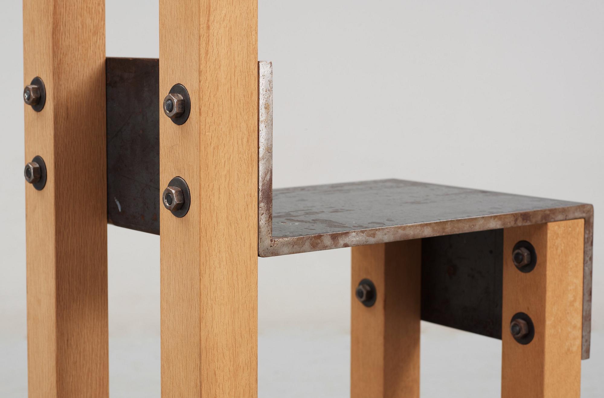 JONAS BOHLIN, stol, "Sto", Stockholm 1990.