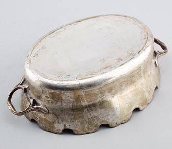 GLASSKÖLJARE, argent haché, 1700-tal.