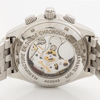 Breitling, Chronoracer Rattrapante, chronograph, wristwatch, 39 mm.