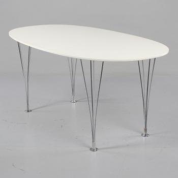 MATBORD, Bruno Mathsson och Piet Hein, licenstillverkat av Fritz Hansen, 1970-tal.