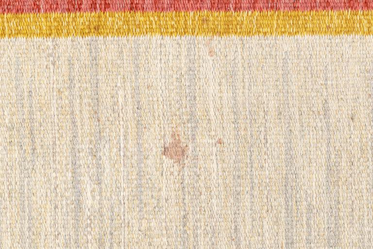 Anna-Greta Sjöqvist, a carpet, flat weave, ca 280 x 183 cm, signed AGS and dated 1969.