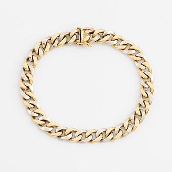 Bracelet 18K gold and white gold.