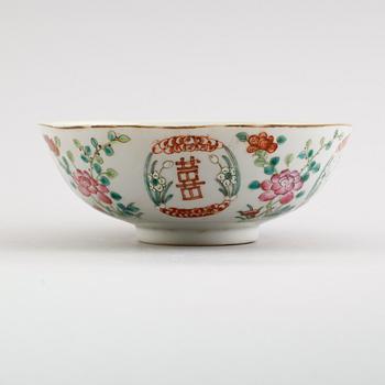 SKÅL, porslin, Kina, 1800-/1900-tal.