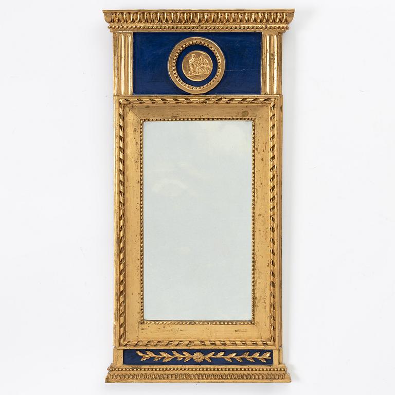 Mirror, Gustavian style 19th century.