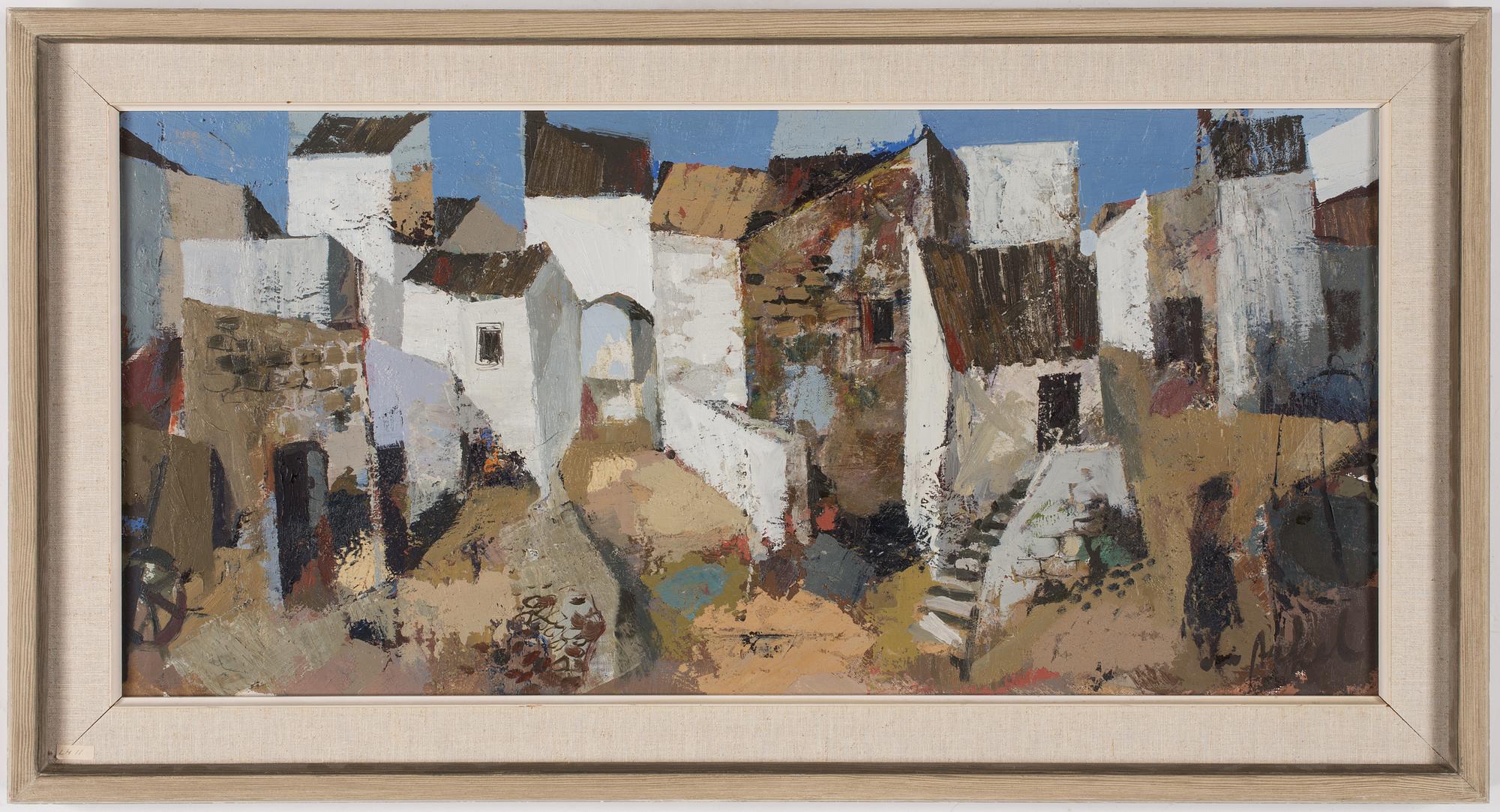 ADRIAN VAN ARKEL, olja på duk, signerad.