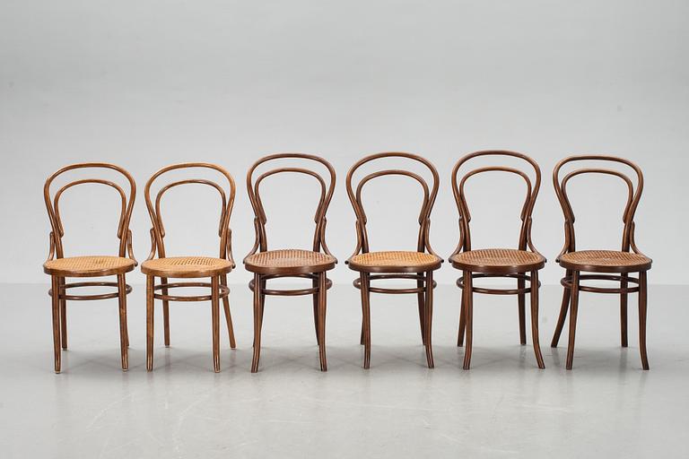 STOLAR, 6 st, Thonettyp, 1900-talets första hälft.