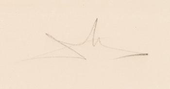 Salvador Dalí, etching with colour and gold dust, signed and numbered 191/250.