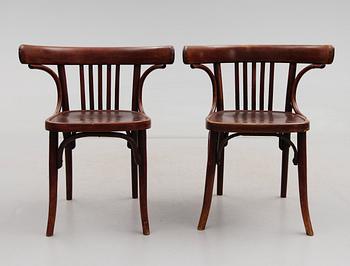 KARMSTOLAR, 2 st, Kohn, 1900-talets början.