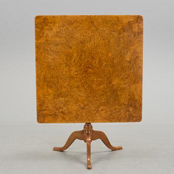 A 19th century folding table.