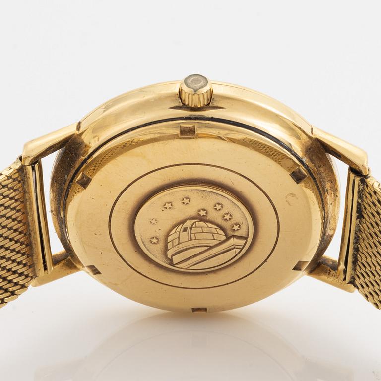 Omega, Constellation, Chronometer, "Pie-Pan", wristwatch, 34 mm.