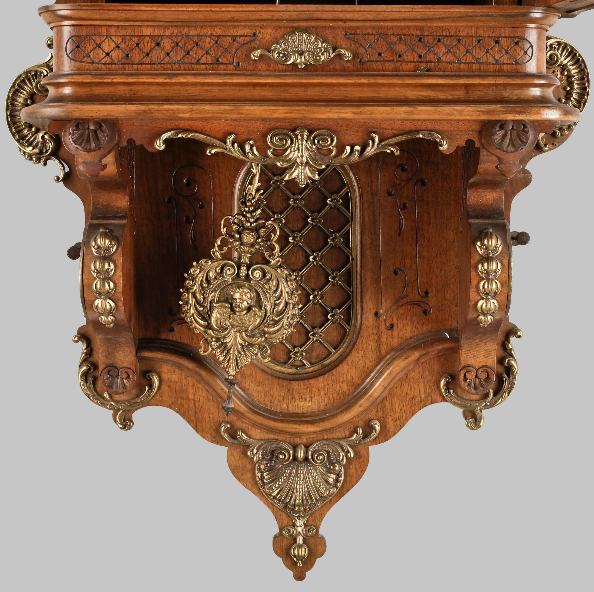 VÄGGPENDYL, Lenzkirch, Tyskland, nyrokoko, 1800-talets slut.