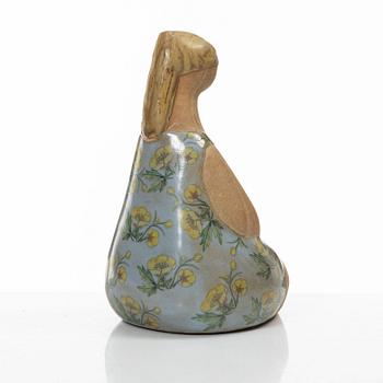 Lisa Larson, figurin, stengods, "Amalia" ur serien "ABC-flickor", Gustavsberg.