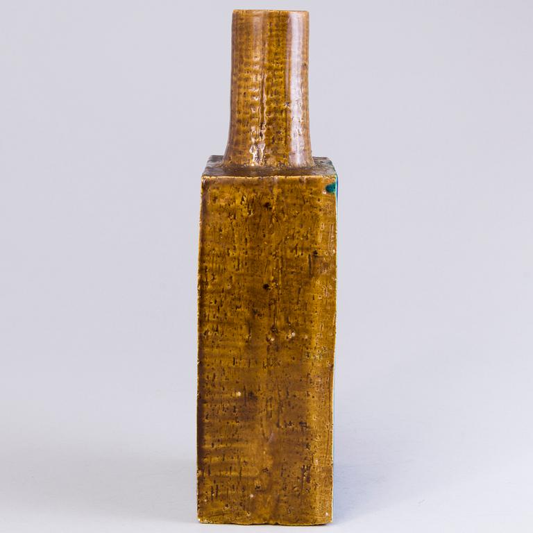 ALDO LONDI, A ceramic art bottle, Bitossi, Italy 1961.