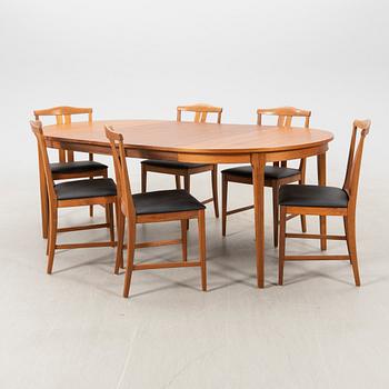 Dining group 7 pcs 1960s.