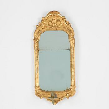 A Rococo mirror sconce, second half of the 18th Century.