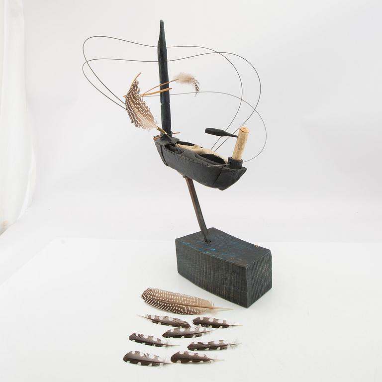 Bertil Vallien, sculpture, not signed 1960s.
