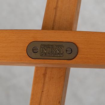 Mogens Koch, a 'MK16' folding stool + 1 another folding stool, Denmark.