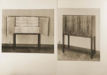 Carl-Axel Acking, a Swedish Modern cabinet, executed by cabinet maker Hjalmar Jackson for the Stockholm Craft Association, 1930-40's.