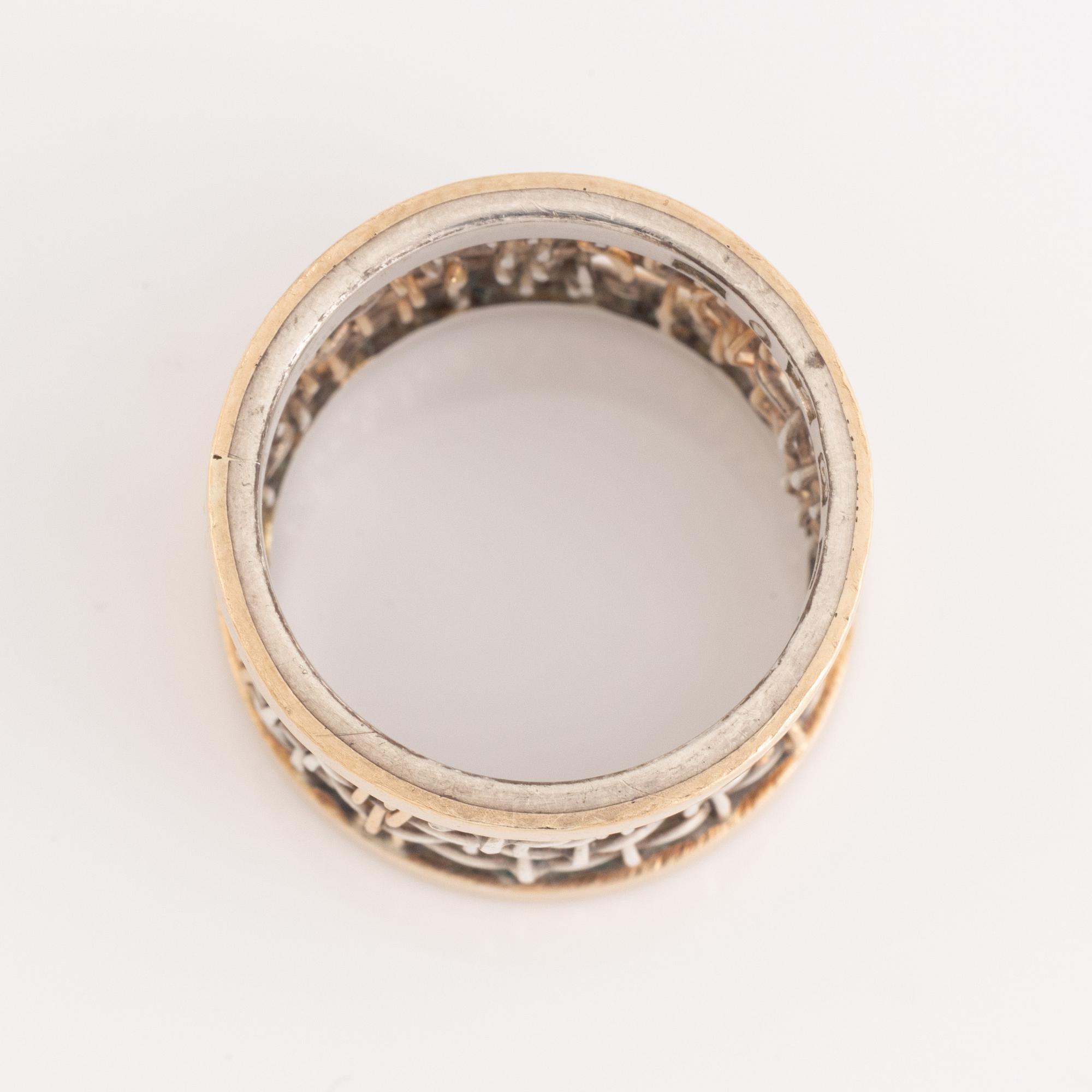 Högbergs Eftr Anette & Marie Silver, ring, Göteborg, 2002.