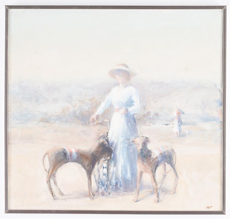 Henrik bager, oil on canvas, signed and dated 1986.