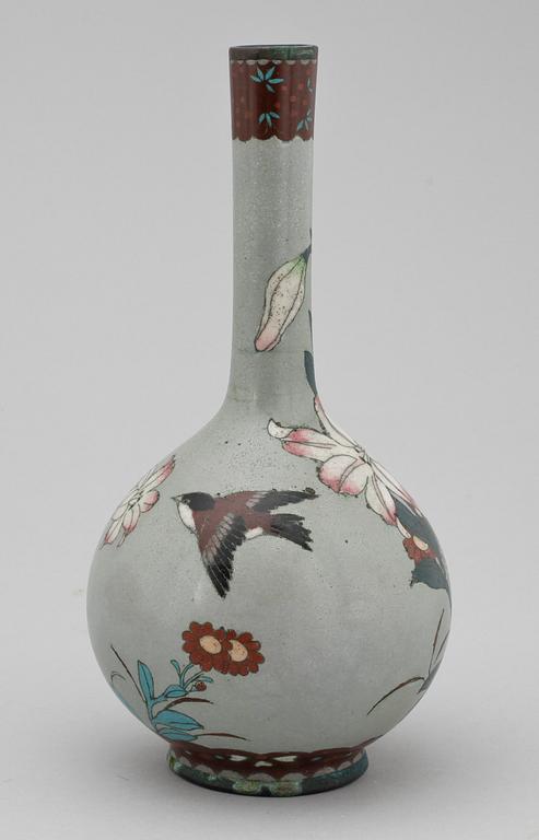 VAS, cloisonne, keramik, Kina, sekelskiftet 1900.