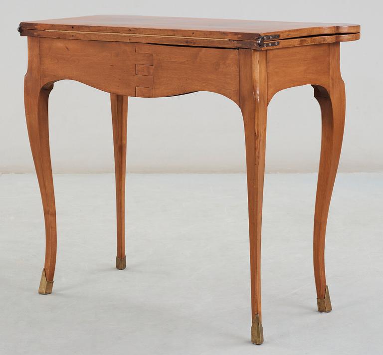 SPELBORD, av Georg Haupt 1772 (mästare i Stockholm 1770-1784). Rokoko.
