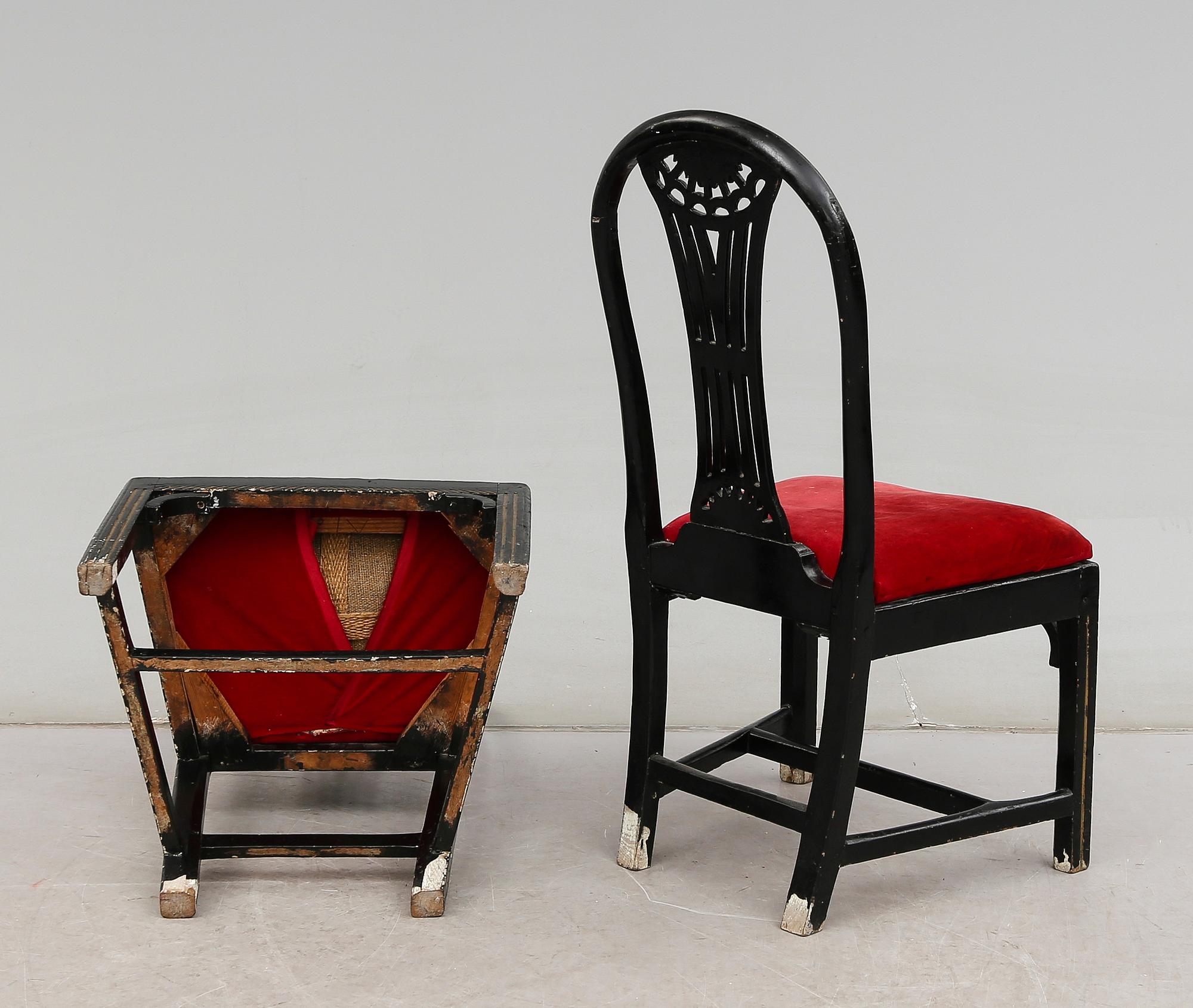 STOLAR, 1 par, 1700-/1800-tal.